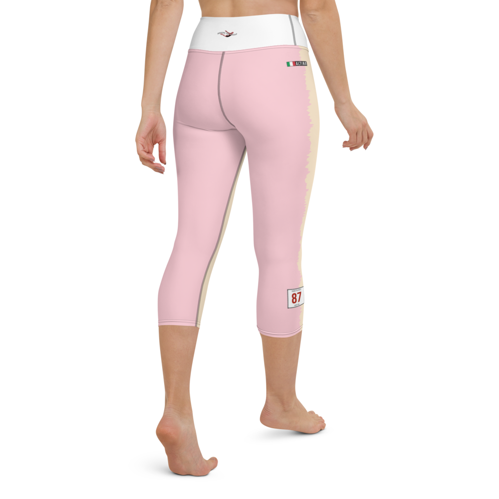 #e436a8d0 - ALTINO Yoga Capri - Team Girl Player - Eat My Gelato Collection - Stop Plastic Packaging - #PlasticCops - Apparel - Accessories - Clothing For Girls - Women Pants