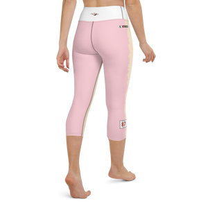 #e436a8d0 - ALTINO Yoga Capri - Team Girl Player - Eat My Gelato Collection - Stop Plastic Packaging - #PlasticCops - Apparel - Accessories - Clothing For Girls - Women Pants