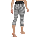 #341d18c0 - ALTINO Yoga Capri - Team Girl Player - Noir Collection - Stop Plastic Packaging - #PlasticCops - Apparel - Accessories - Clothing For Girls - Women Pants