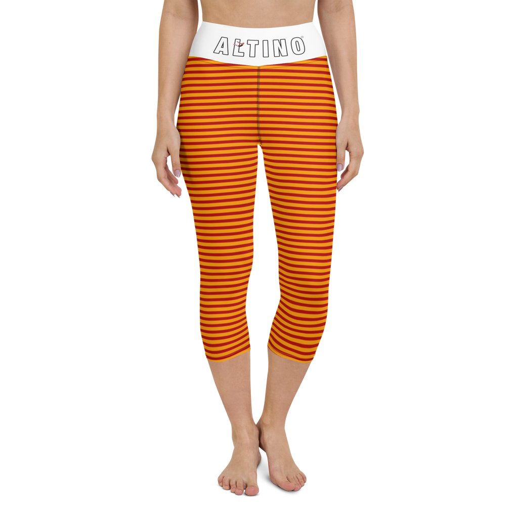 #e35f2a90 - ALTINO Yoga Capri - Orange & Cherry Collection - Stop Plastic Packaging - #PlasticCops - Apparel - Accessories - Clothing For Girls - Women Pants