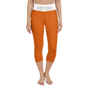#e35f2a90 - ALTINO Yoga Capri - Orange & Cherry Collection - Stop Plastic Packaging - #PlasticCops - Apparel - Accessories - Clothing For Girls - Women Pants