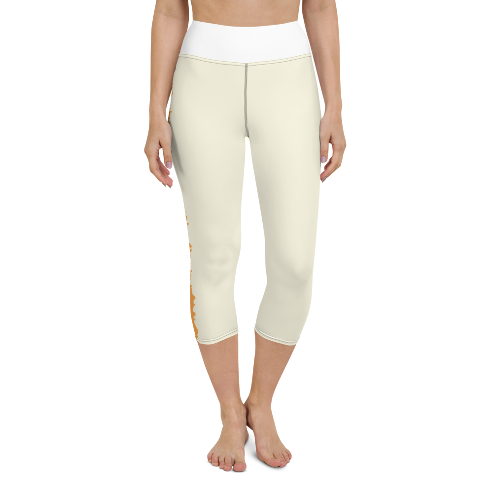 #f3b9c090 - ALTINO Yoga Capri - Eat My Gelato Collection - Stop Plastic Packaging - #PlasticCops - Apparel - Accessories - Clothing For Girls - Women Pants