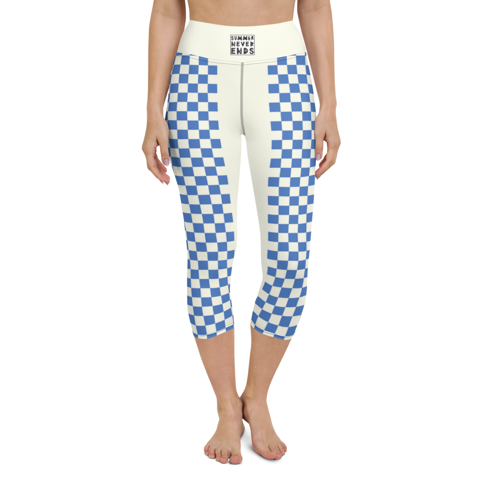 #7b9be9b0 - ALTINO Yoga Capri - Summer Never Ends Collection - Stop Plastic Packaging - #PlasticCops - Apparel - Accessories - Clothing For Girls - Women Pants