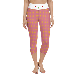 #1f1a21d0 - ALTINO Yoga Capri - Team Girl Player - Eat My Gelato Collection - Stop Plastic Packaging - #PlasticCops - Apparel - Accessories - Clothing For Girls - Women Pants