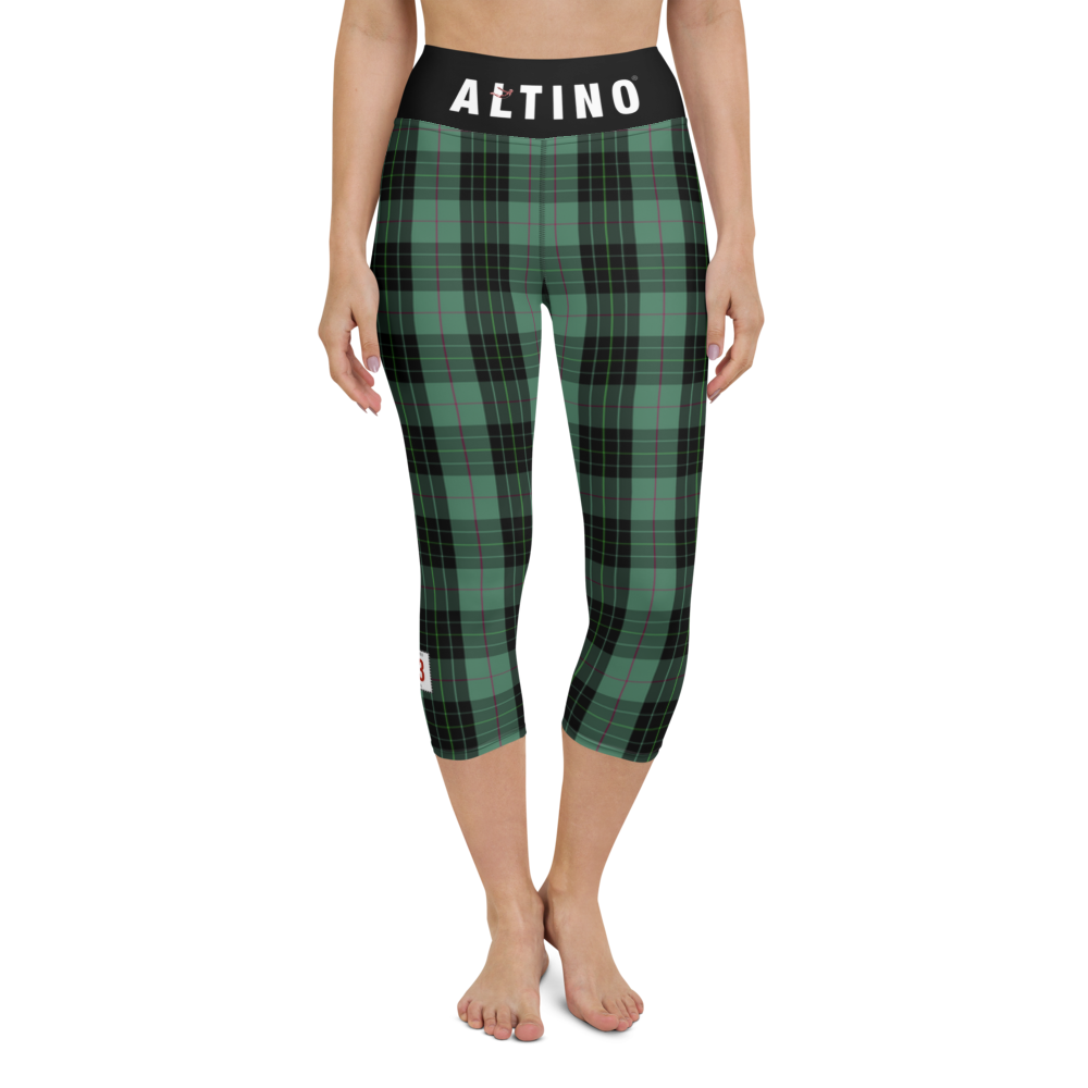 #35d6c4c0 - ALTINO Yoga Capri - Team Girl Player - Great Scott Collection - Stop Plastic Packaging - #PlasticCops - Apparel - Accessories - Clothing For Girls - Women Pants