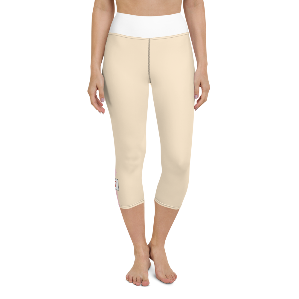 #e436a8d0 - ALTINO Yoga Capri - Team Girl Player - Eat My Gelato Collection - Stop Plastic Packaging - #PlasticCops - Apparel - Accessories - Clothing For Girls - Women Pants