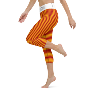 #e35f2a90 - ALTINO Yoga Capri - Cherry Orange Collection - Stop Plastic Packaging - #PlasticCops - Apparel - Accessories - Clothing For Girls - Women Pants