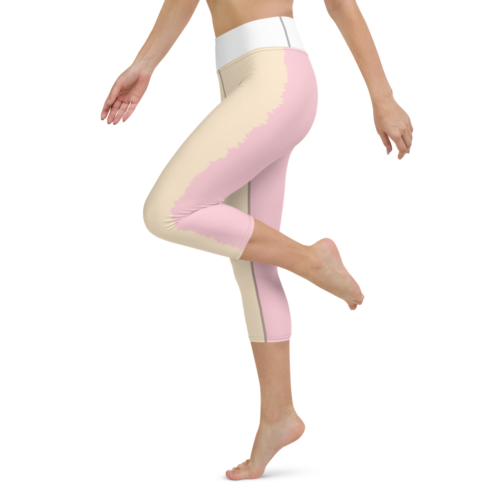 #e436a8d0 - ALTINO Yoga Capri - Team Girl Player - Eat My Gelato Collection - Stop Plastic Packaging - #PlasticCops - Apparel - Accessories - Clothing For Girls - Women Pants