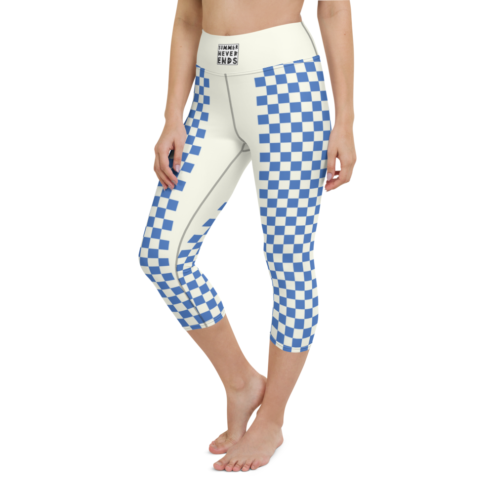 #7b9be9b0 - ALTINO Yoga Capri - Summer Never Ends Collection - Stop Plastic Packaging - #PlasticCops - Apparel - Accessories - Clothing For Girls - Women Pants