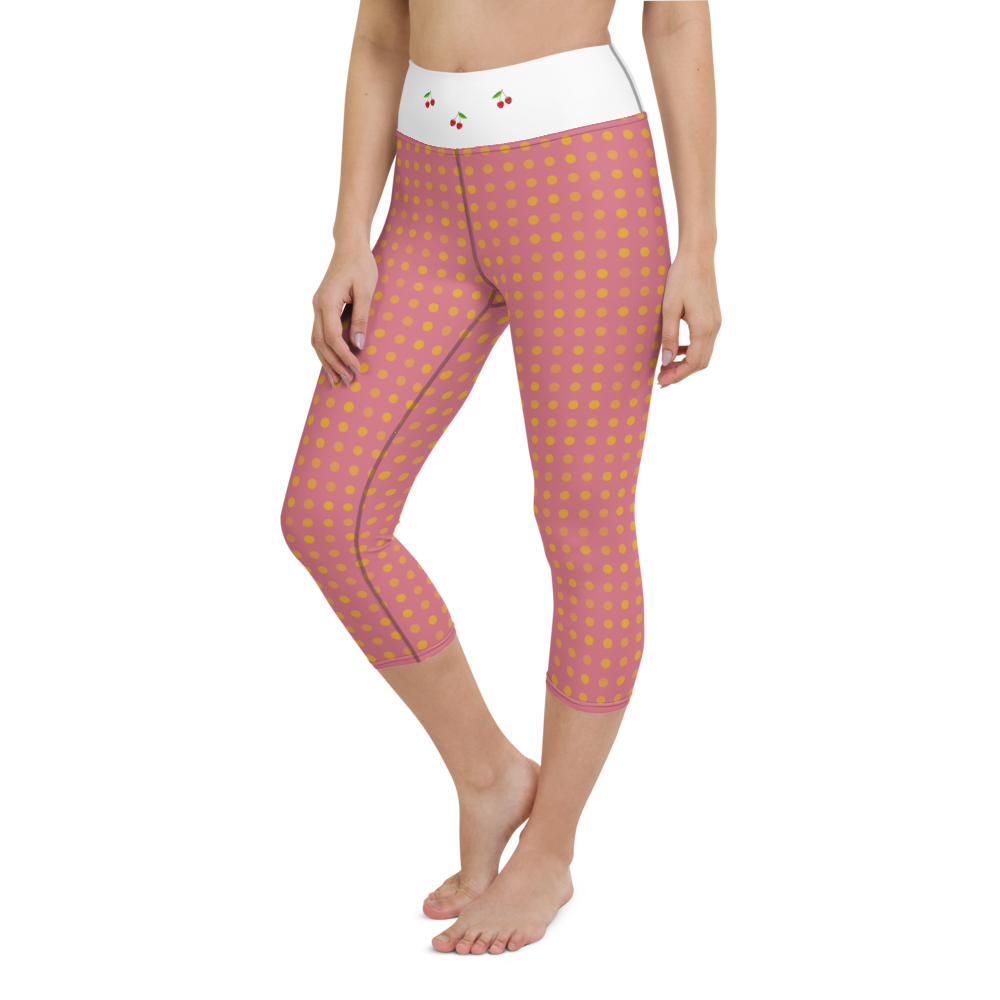 #1f1a21d0 - ALTINO Yoga Capri - Team Girl Player - Eat My Gelato Collection - Stop Plastic Packaging - #PlasticCops - Apparel - Accessories - Clothing For Girls - Women Pants