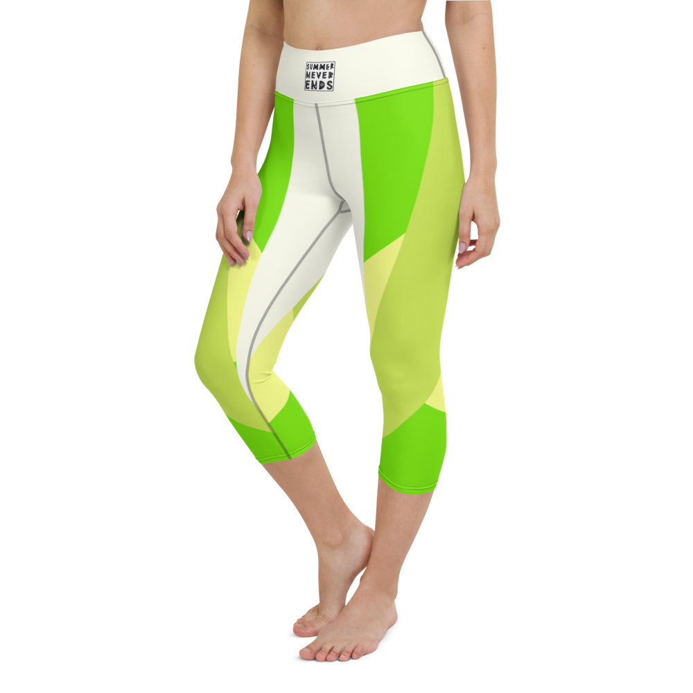 #a0a78fb0 - ALTINO Yoga Capri - Summer Never Ends Collection - Stop Plastic Packaging - #PlasticCops - Apparel - Accessories - Clothing For Girls - Women Pants