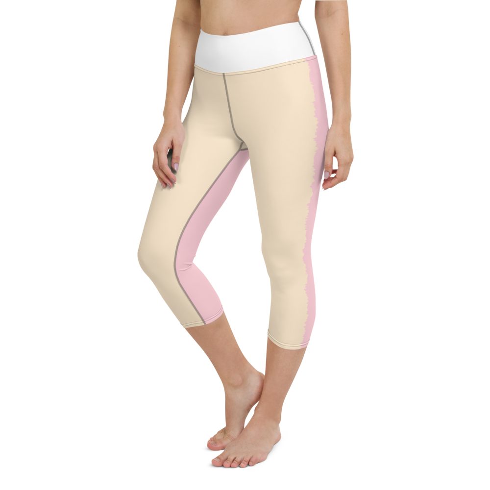 #e436a8d0 - ALTINO Yoga Capri - Team Girl Player - Eat My Gelato Collection - Stop Plastic Packaging - #PlasticCops - Apparel - Accessories - Clothing For Girls - Women Pants