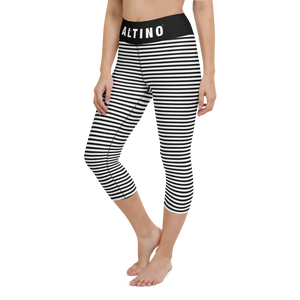 #341d18c0 - ALTINO Yoga Capri - Team Girl Player - Noir Collection - Stop Plastic Packaging - #PlasticCops - Apparel - Accessories - Clothing For Girls - Women Pants