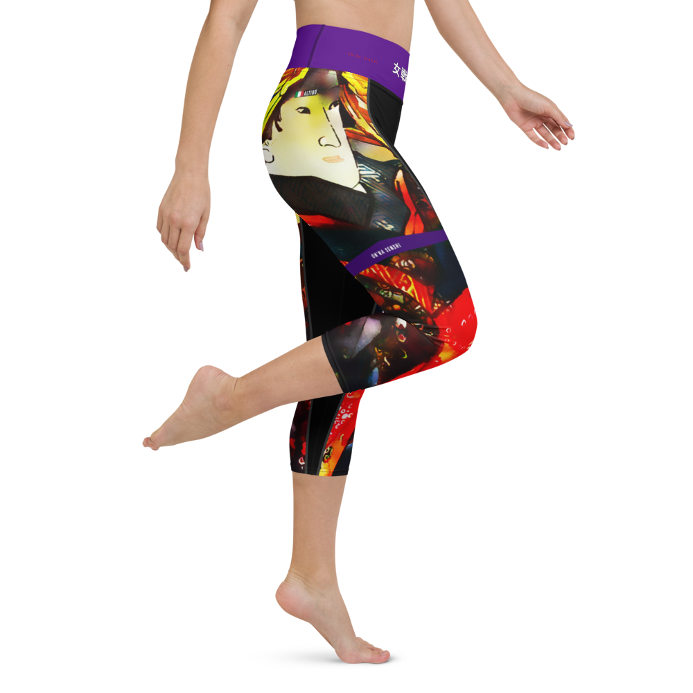 #667534a0 - ALTINO Yoga Capri - Senshi Girl Collection - Stop Plastic Packaging - #PlasticCops - Apparel - Accessories - Clothing For Girls - Women Pants