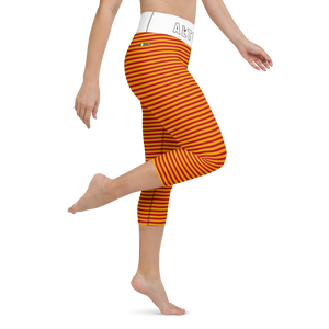 #e35f2a90 - ALTINO Yoga Capri - Cherry Orange Collection - Stop Plastic Packaging - #PlasticCops - Apparel - Accessories - Clothing For Girls - Women Pants