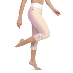 #e436a8d0 - ALTINO Yoga Capri - Team Girl Player - Eat My Gelato Collection - Stop Plastic Packaging - #PlasticCops - Apparel - Accessories - Clothing For Girls - Women Pants