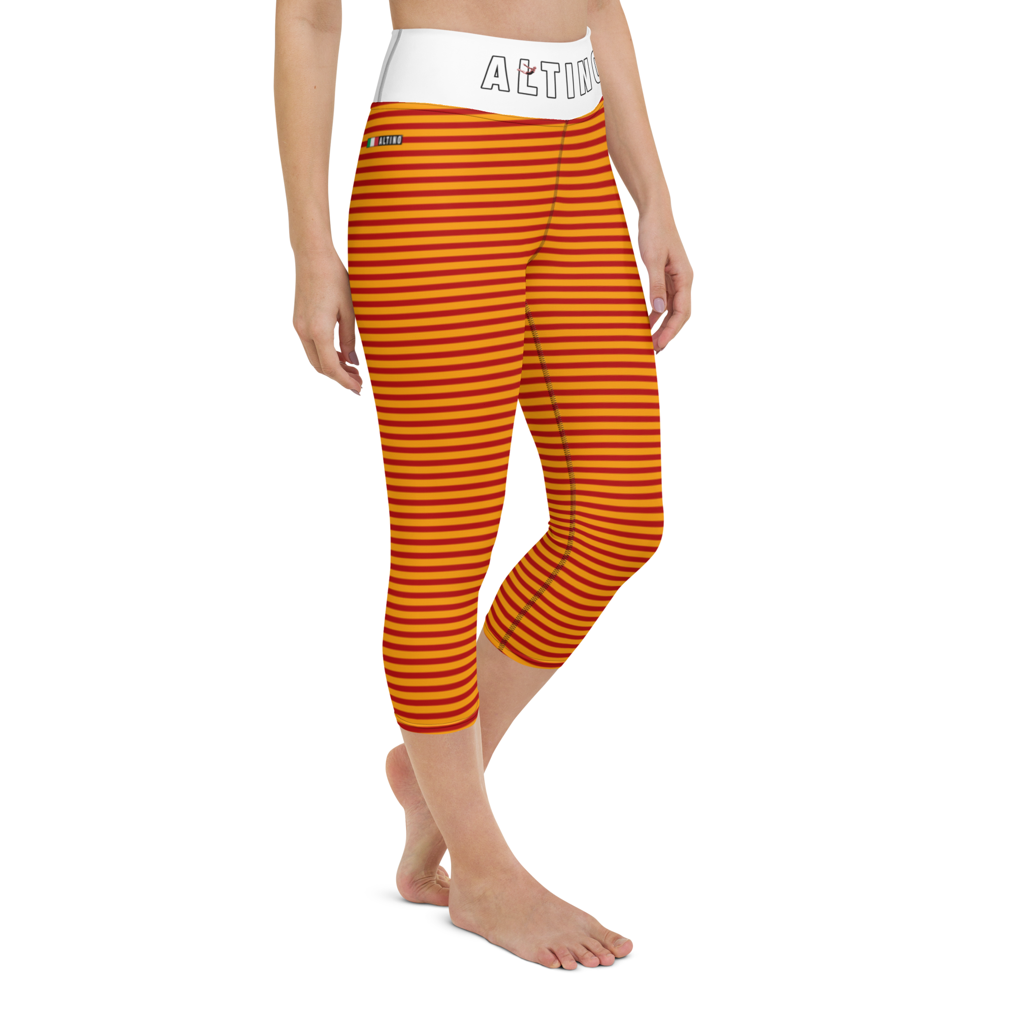 #e35f2a90 - ALTINO Yoga Capri - Orange & Cherry Collection - Stop Plastic Packaging - #PlasticCops - Apparel - Accessories - Clothing For Girls - Women Pants