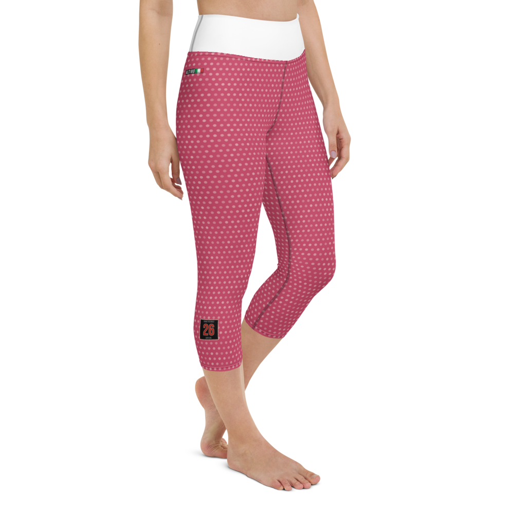 #937b89d0 - ALTINO Yoga Capri - Team Girl Player - Eat My Gelato Collection - Stop Plastic Packaging - #PlasticCops - Apparel - Accessories - Clothing For Girls - Women Pants
