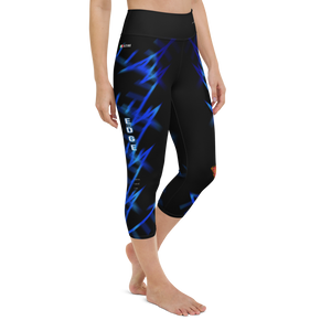#e9719882 - ALTINO Yoga Capri - The Edge Collection - Stop Plastic Packaging - #PlasticCops - Apparel - Accessories - Clothing For Girls - Women Pants