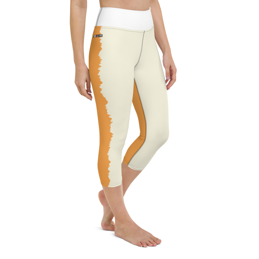 #f3b9c090 - ALTINO Yoga Capri - Eat My Gelato Collection - Stop Plastic Packaging - #PlasticCops - Apparel - Accessories - Clothing For Girls - Women Pants
