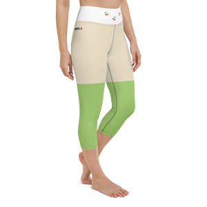 #d71b3f90 - ALTINO Yoga Capri - Eat My Gelato Collection - Stop Plastic Packaging - #PlasticCops - Apparel - Accessories - Clothing For Girls - Women Pants
