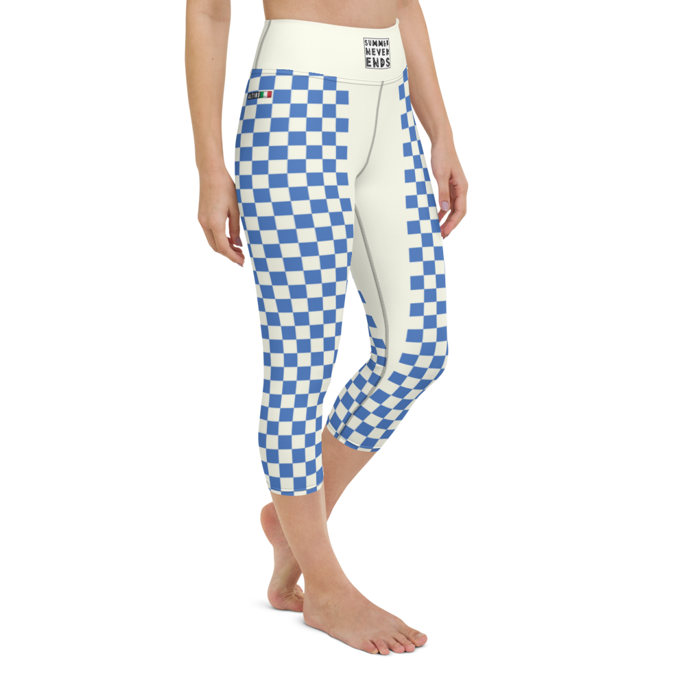 #7b9be9b0 - ALTINO Yoga Capri - Summer Never Ends Collection - Stop Plastic Packaging - #PlasticCops - Apparel - Accessories - Clothing For Girls - Women Pants