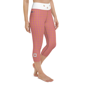 #1f1a21d0 - ALTINO Yoga Capri - Team Girl Player - Eat My Gelato Collection - Stop Plastic Packaging - #PlasticCops - Apparel - Accessories - Clothing For Girls - Women Pants