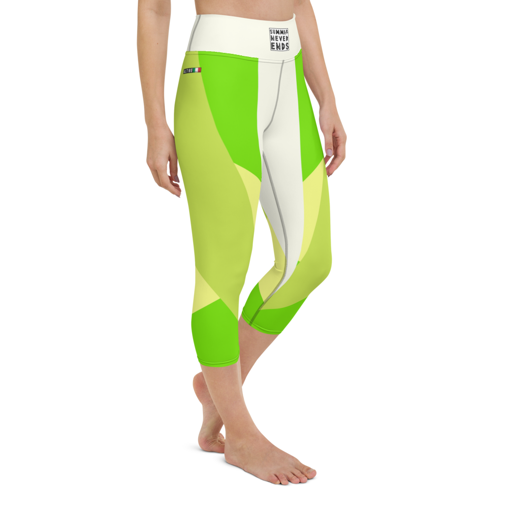 #a0a78fb0 - ALTINO Yoga Capri - Summer Never Ends Collection - Stop Plastic Packaging - #PlasticCops - Apparel - Accessories - Clothing For Girls - Women Pants