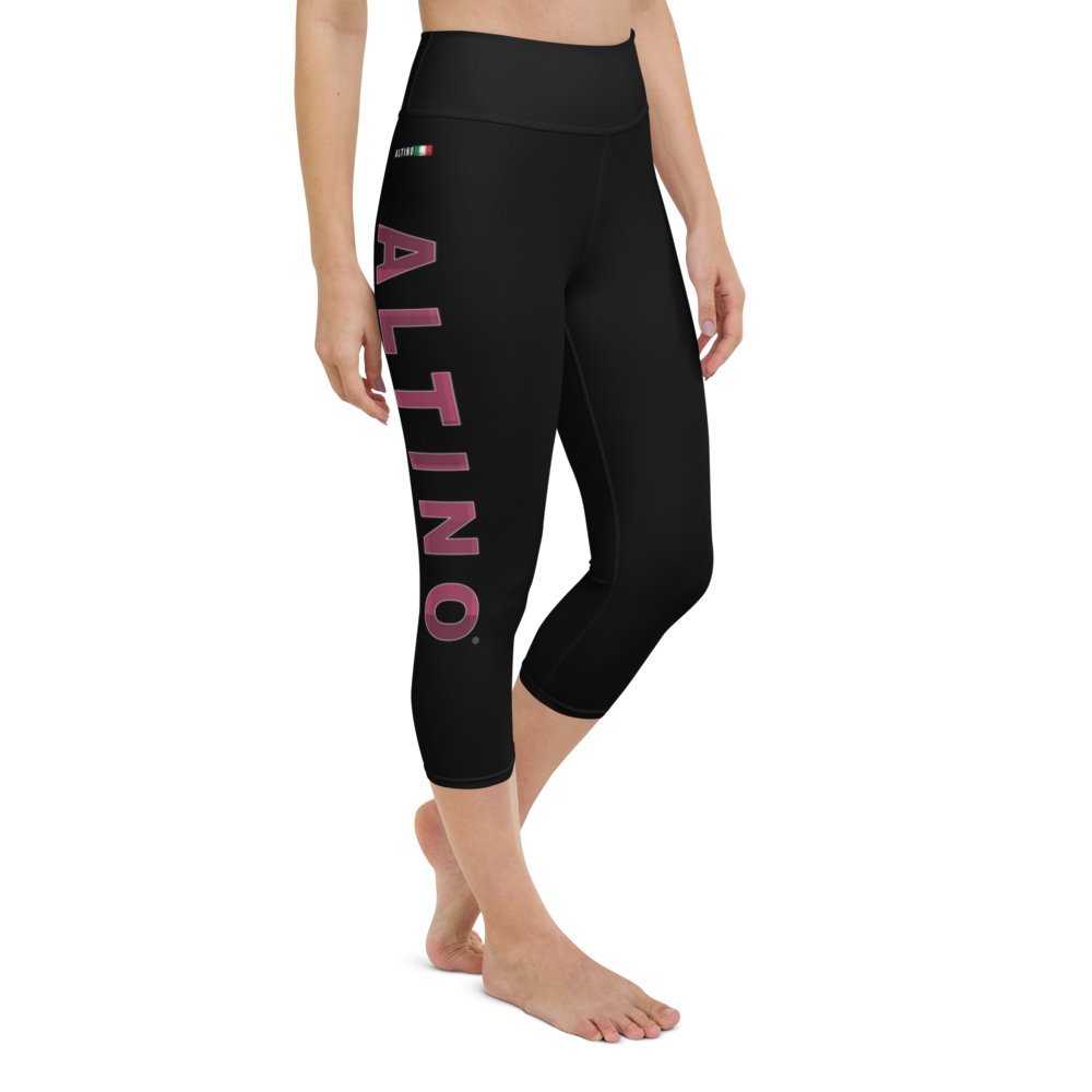 #d54d5ba0 - ALTINO Yoga Capri - Eat My Gelato Collection - Stop Plastic Packaging - #PlasticCops - Apparel - Accessories - Clothing For Girls - Women Pants