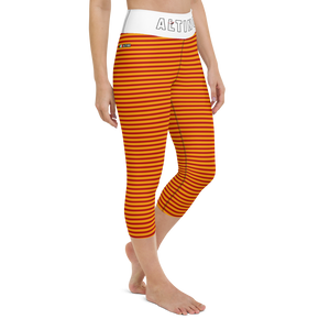 #e35f2a90 - ALTINO Yoga Capri - Cherry Orange Collection - Stop Plastic Packaging - #PlasticCops - Apparel - Accessories - Clothing For Girls - Women Pants