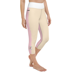 #e436a8d0 - ALTINO Yoga Capri - Team Girl Player - Eat My Gelato Collection - Stop Plastic Packaging - #PlasticCops - Apparel - Accessories - Clothing For Girls - Women Pants