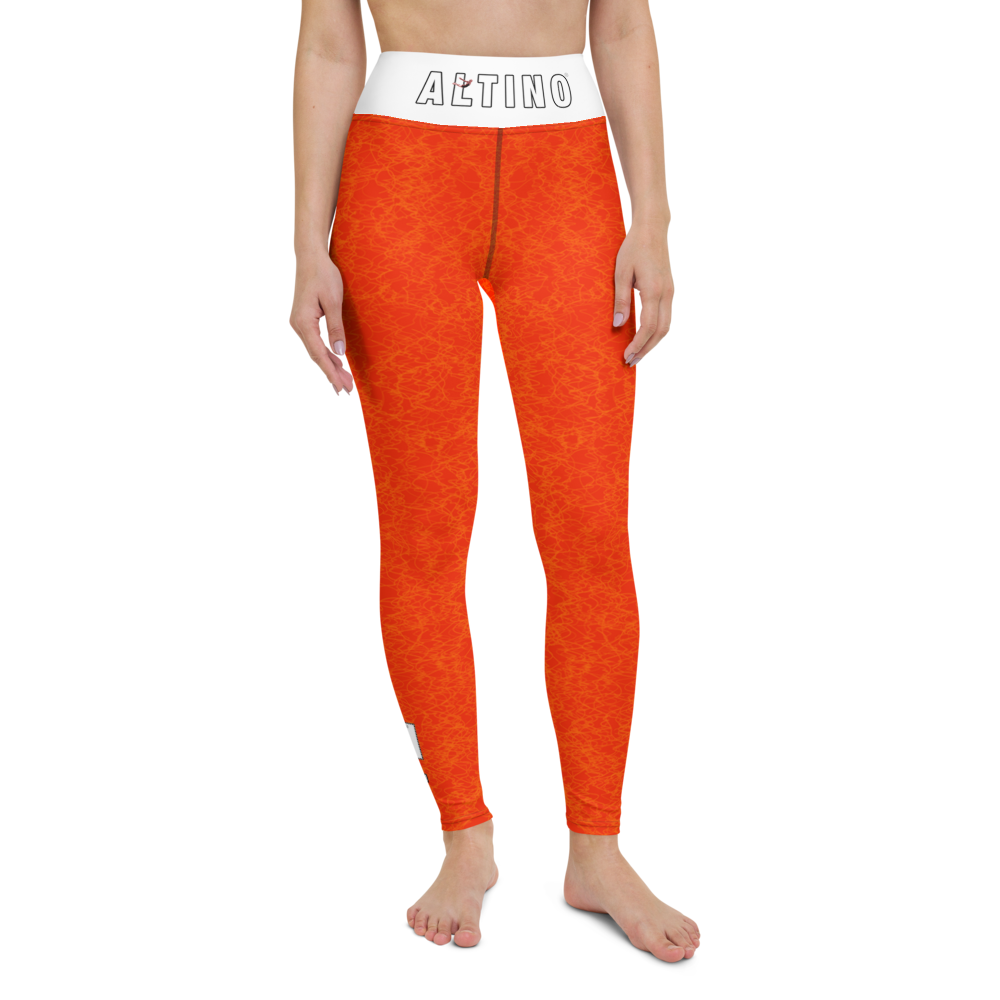 #554b78d0 - ALTINO Yoga Pants - Team Girl Player - Cherry Orange Collection - Stop Plastic Packaging - #PlasticCops - Apparel - Accessories - Clothing For Girls - Women