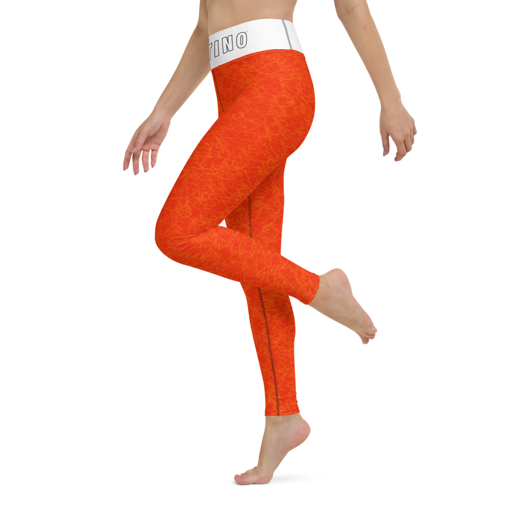 #554b78d0 - ALTINO Yoga Pants - Team Girl Player - Cherry Orange Collection - Stop Plastic Packaging - #PlasticCops - Apparel - Accessories - Clothing For Girls - Women