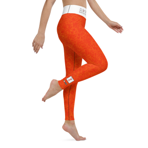 #554b78d0 - ALTINO Yoga Pants - Team Girl Player - Cherry Orange Collection - Stop Plastic Packaging - #PlasticCops - Apparel - Accessories - Clothing For Girls - Women