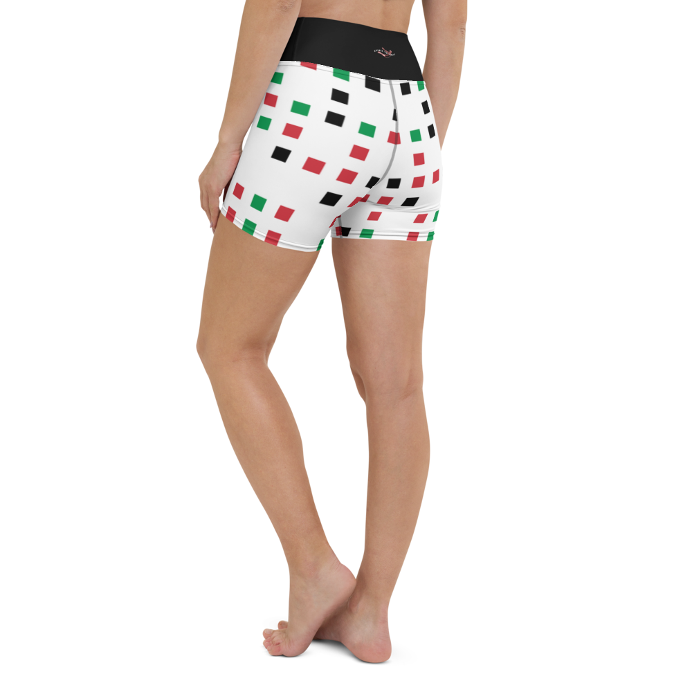 #d3462590 - ALTINO Yoga Shorts - Bella Italia Collection - Stop Plastic Packaging - #PlasticCops - Apparel - Accessories - Clothing For Girls - Women Pants