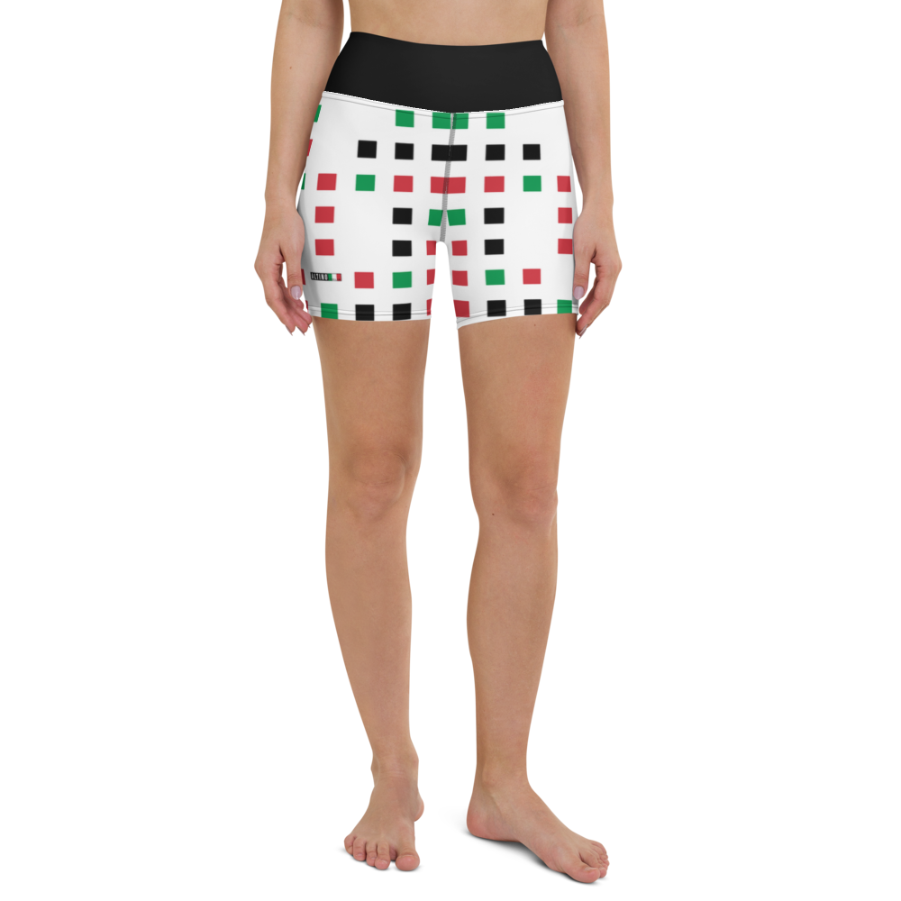 #d3462590 - ALTINO Yoga Shorts - Bella Italia Collection - Stop Plastic Packaging - #PlasticCops - Apparel - Accessories - Clothing For Girls - Women Pants