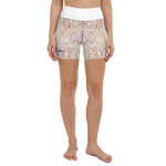 #aa4af090 - ALTINO Yoga Shorts - Eat My Gelato Collection - Stop Plastic Packaging - #PlasticCops - Apparel - Accessories - Clothing For Girls - Women Pants