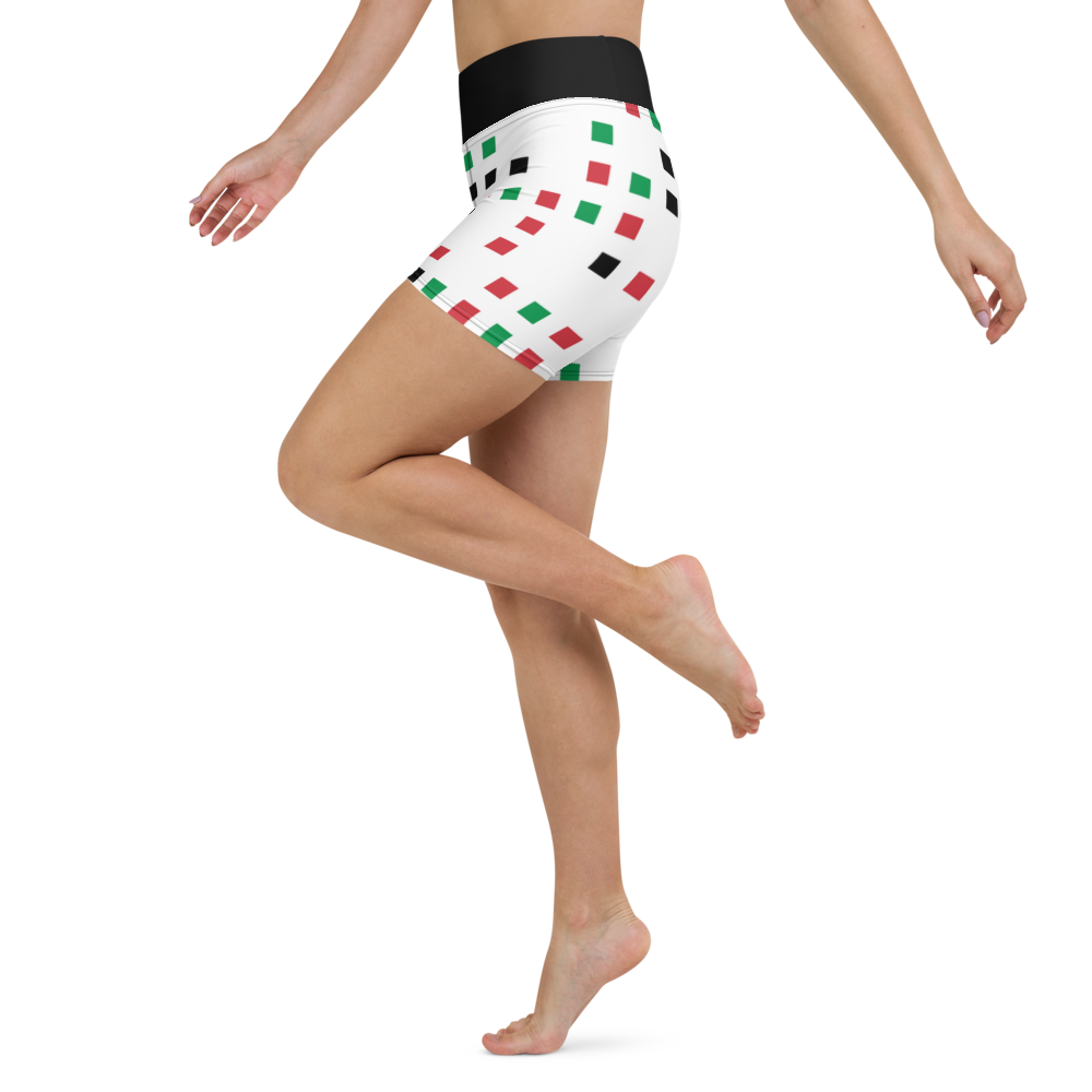 #d3462590 - ALTINO Yoga Shorts - Bella Italia Collection - Stop Plastic Packaging - #PlasticCops - Apparel - Accessories - Clothing For Girls - Women Pants