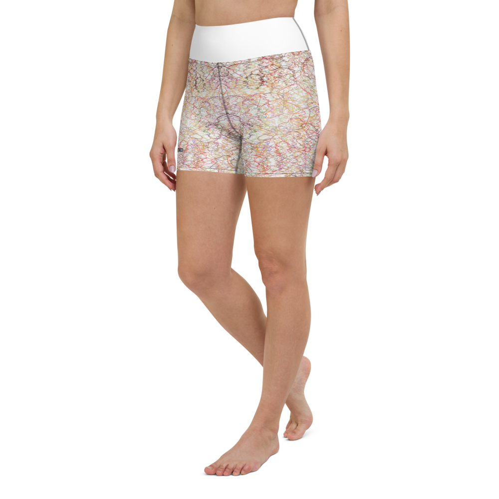 #aa4af090 - ALTINO Yoga Shorts - Eat My Gelato Collection - Stop Plastic Packaging - #PlasticCops - Apparel - Accessories - Clothing For Girls - Women Pants