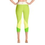 #a0a78f90 - Kiwi Lime Pear - ALTINO Yoga Capri - Summer Never Ends Collection