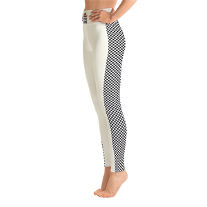 #c22729a0 - Black White - ALTINO Yoga Pants - Summer Never Ends Collection