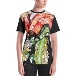 Black - #c4584e00 - ALTINO Senshi Crew Neck T - Shirt - Senshi Girl Collection - Stop Plastic Packaging - #PlasticCops - Apparel - Accessories - Clothing For Girls - Women Tops