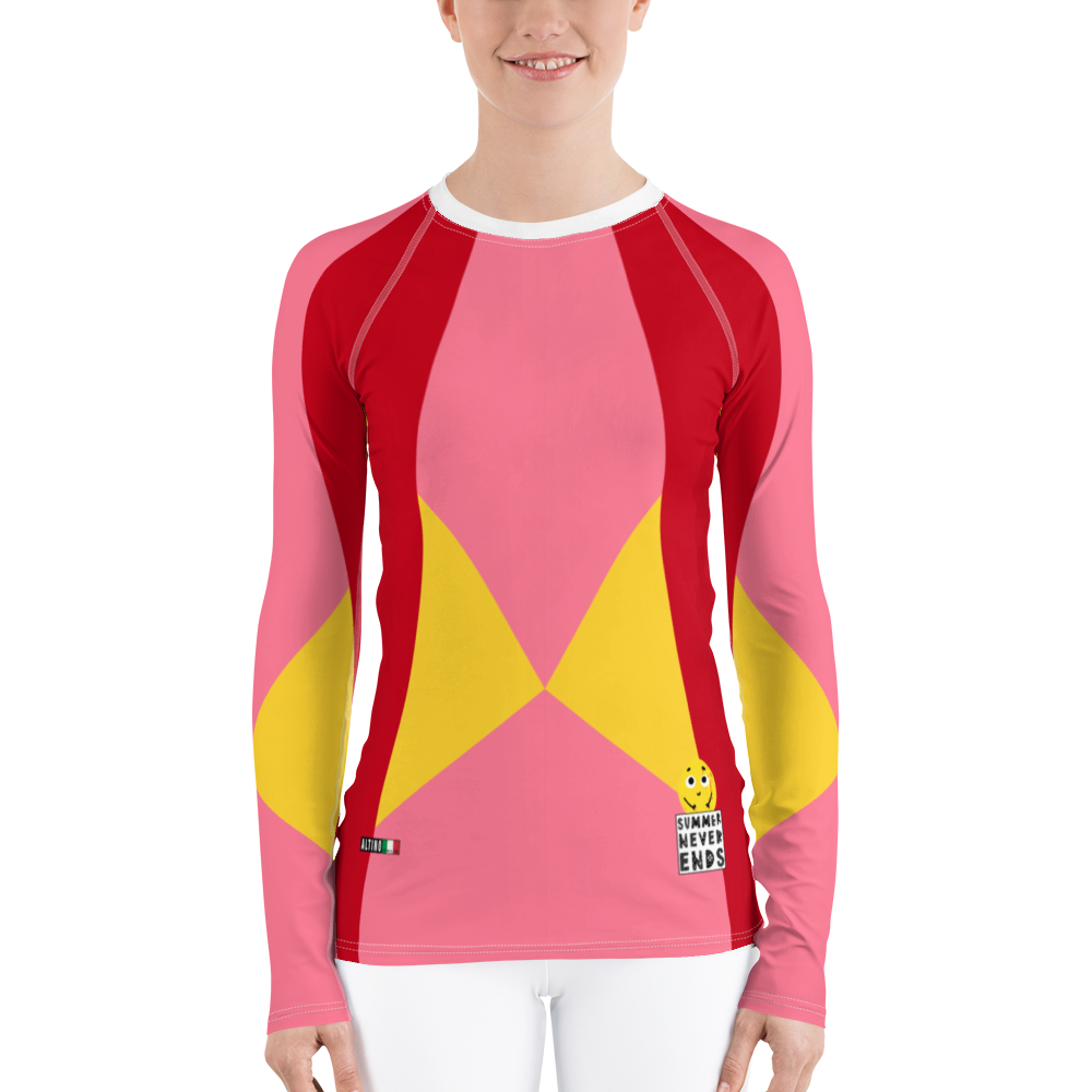 Crimson - #73927db0 - Bananna Cherry Strawberry - ALTINO Body Shirt - Summer Never Ends Collection - Stop Plastic Packaging - #PlasticCops - Apparel - Accessories - Clothing For Girls - Women Tops
