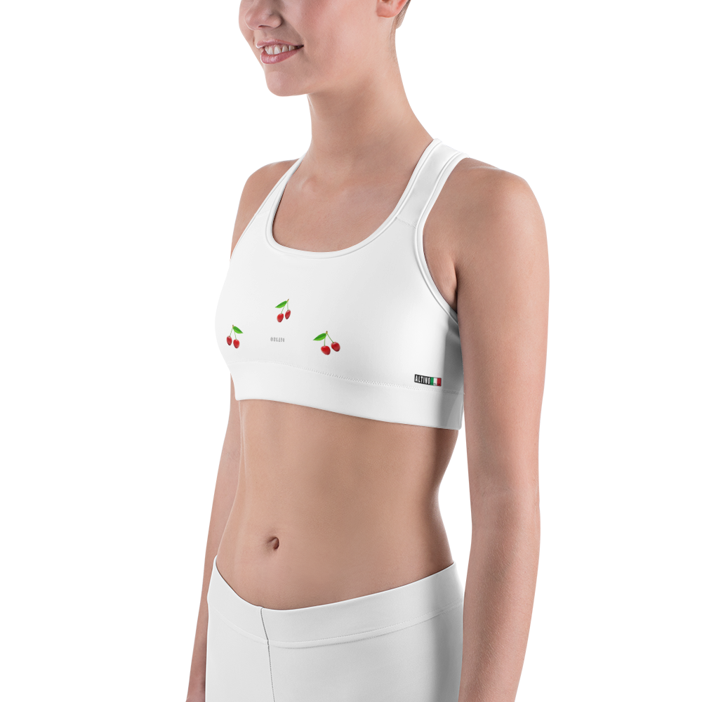 #c53e11b0 - Vanilla Bean Lime Swirl - ALTINO Sports Bra - Gelato Collection