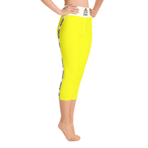Yellow - #7cba5f30 - Lemon - ALTINO Yoga Capri - Summer Never Ends Collection - Stop Plastic Packaging - #PlasticCops - Apparel - Accessories - Clothing For Girls - Women Pants