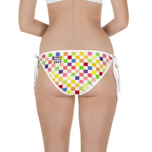 #31346a10 - Fruit White - ALTINO Reversible Bikini Swim Bottom