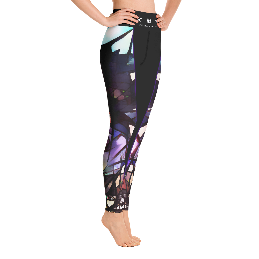 Black - #bd1e04a0 - ALTINO Senshi Yoga Pants - Senshi Girl Collection - Stop Plastic Packaging - #PlasticCops - Apparel - Accessories - Clothing For Girls - Women