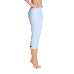 Azure - #0e0a0f90 - Vanilla Bean Milk Chocolate Swirl - ALTINO Sport Capri Leggings - Yoga - Stop Plastic Packaging - #PlasticCops - Apparel - Accessories - Clothing For Girls - Women Pants