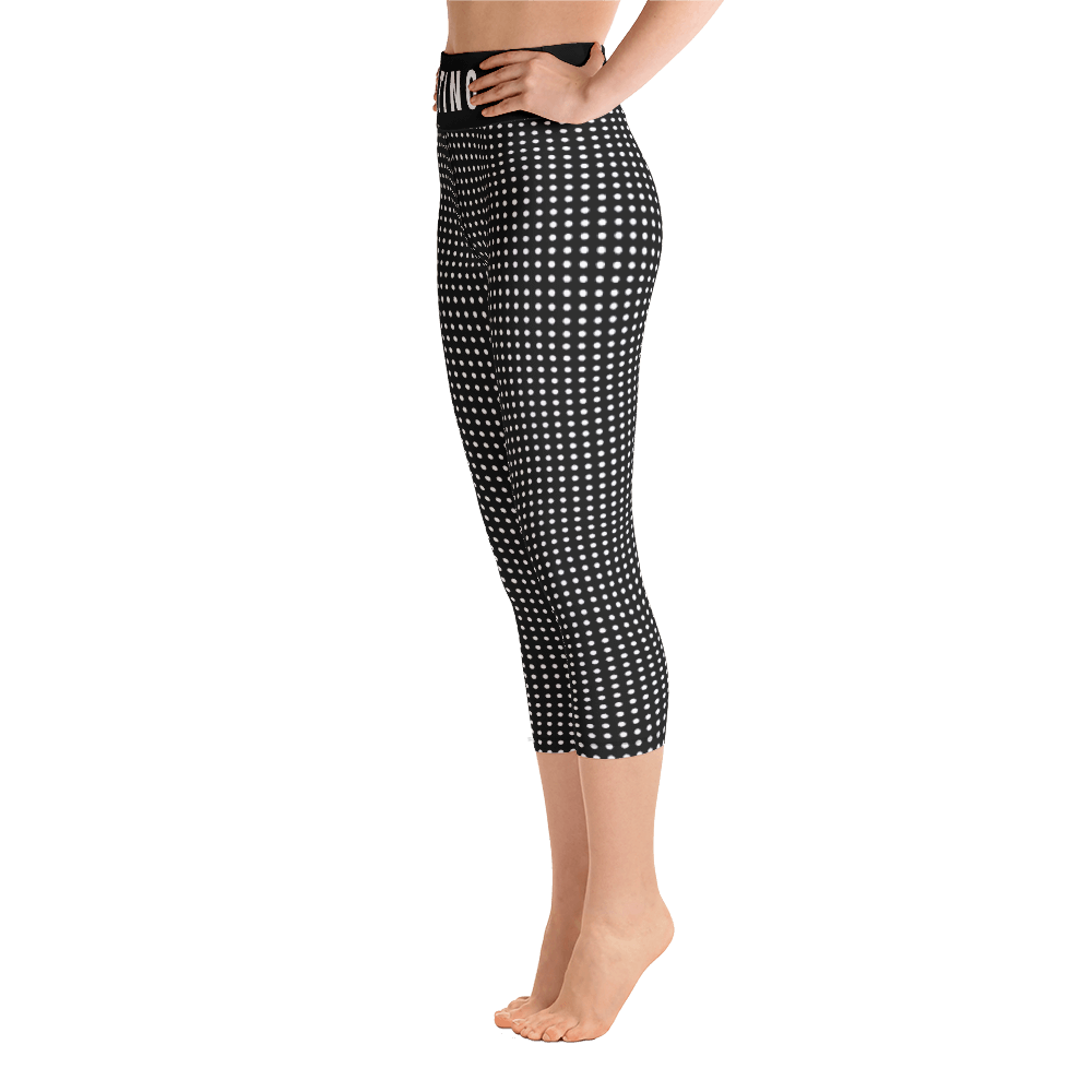 #7a4152c0 - ALTINO Yoga Capri - Team GIRL Player - Noir Collection