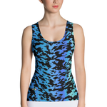 Black - #8d8fed82 - ALTINO Fitted Tank Top - VIBE Collection - Stop Plastic Packaging - #PlasticCops - Apparel - Accessories - Clothing For Girls - Women Tops